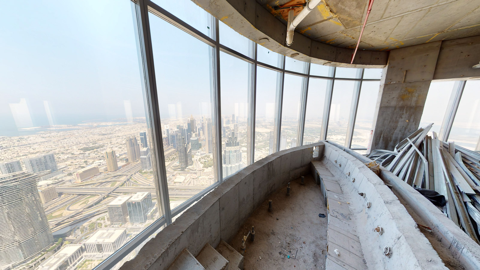 Virtual tour World’s Highest Penthouse in Burj Khalifa