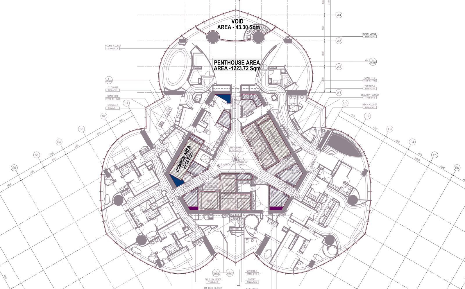 Floorplan Burj Khalifa