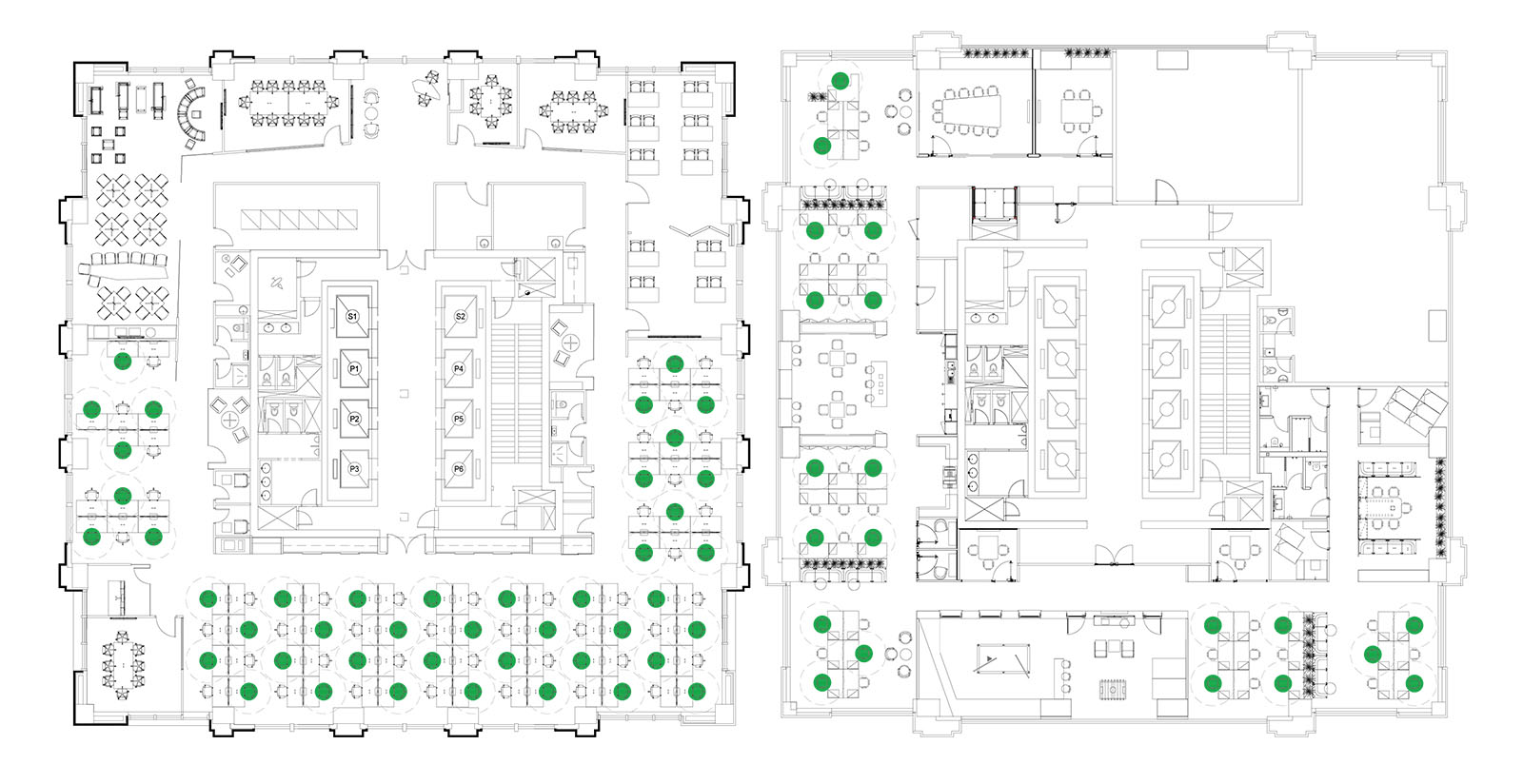 Floorplan LinkedIn Office